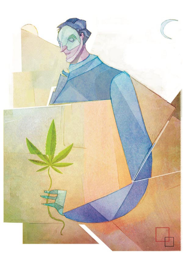 ¿Y la marihuana, apá?