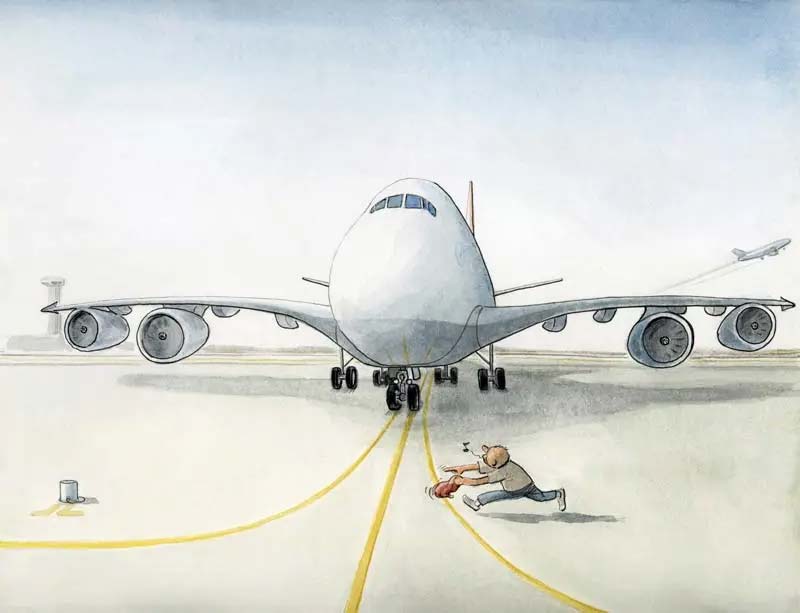 ¡Qué desmadre el aeropuerto!