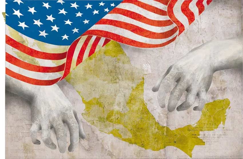 La mejilla ensangrentada de Biden